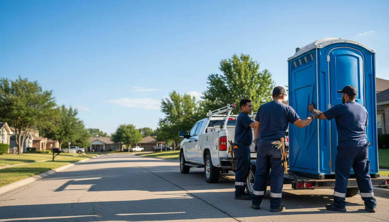 Portable Toilet Rental in Sibley, LA near me